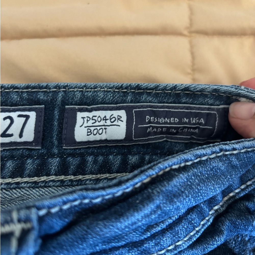 Miss Me Dark Blue Bootcut Jeans